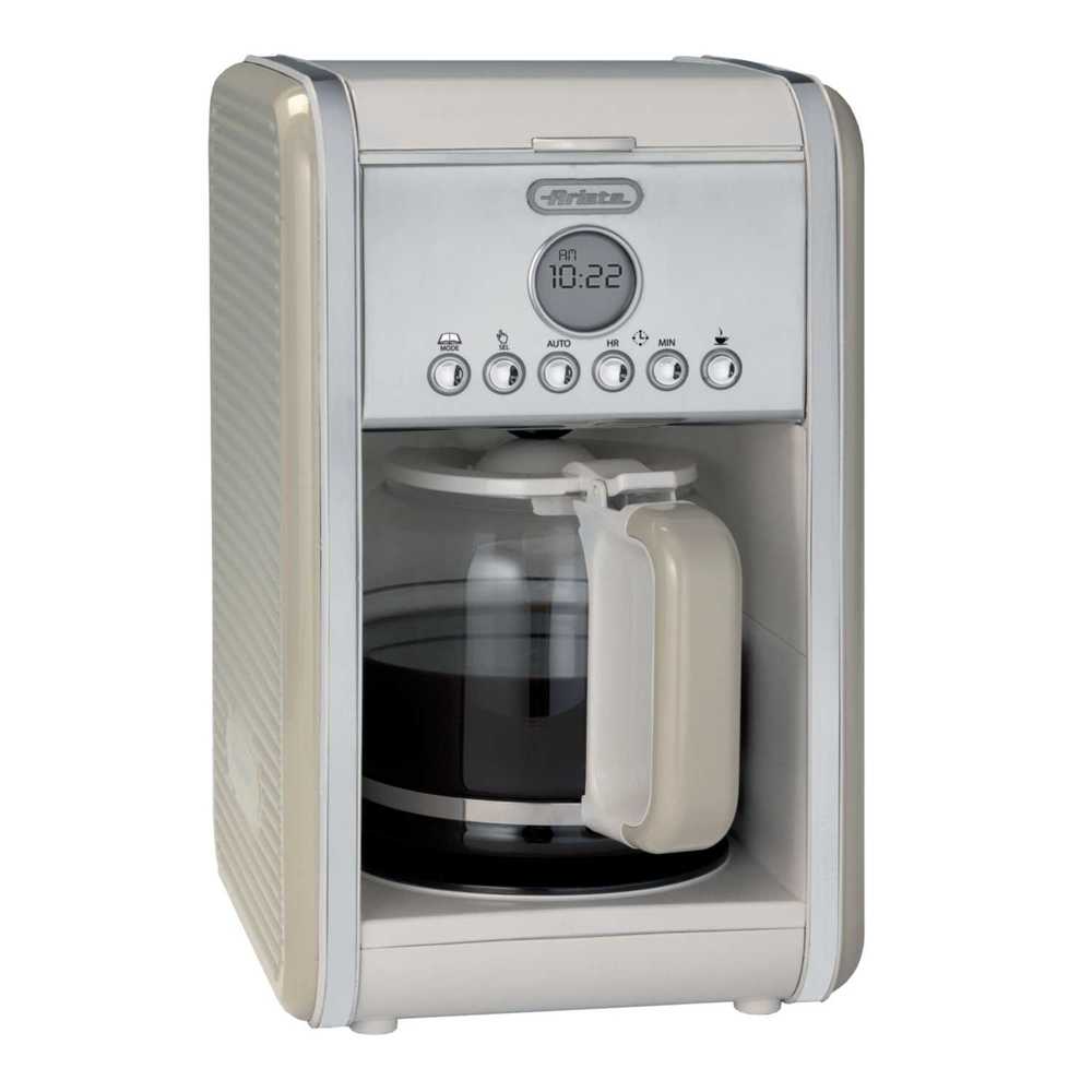 Ariete Vintage Filter Coffee Machine Beige Go Shop Direct