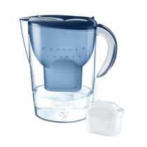 BRITA Marella Water Filter Jug XL, 1 Cartridge, Blue