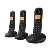 BT Every Day Cordless Telephone & Answer Machine, Trio Pack