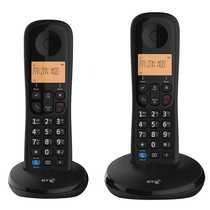 BT Everyday Cordless Telephone & Answer Machine, Twin Pack