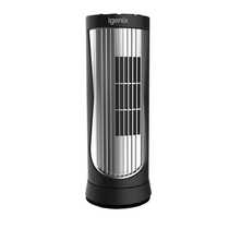 Igenix Digital Mini Tower Fan with Timer, Black