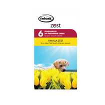 Ewbank Vanilla Fragrance Cards, Pack of 6