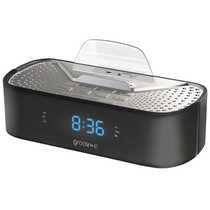 Groove Alarm Clock Radio, USB Charging Station