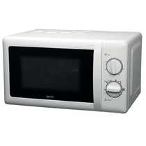 Igenix Manual Microwave with Stainless Steel Cavity, White