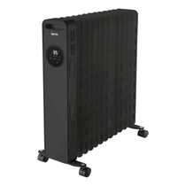 2500W Digital Oil filled Radiator Black