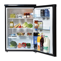Statesman Under Counter Larder Fridge, Black