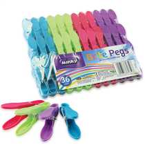 Minky Brite Clothes Pegs, Pack of 36