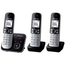Panasonic  DECT Telephone with Answer Machine, Trio Pack