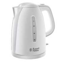 Russell Hobbs Textures Jug Kettle, 1.7 Litre, White
