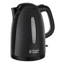 Russell Hobbs Textures Jug Kettle, 1.7 Litre, Black