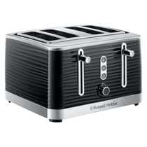 Russell Hobbs Inspire 4 Slice Toaster, Black